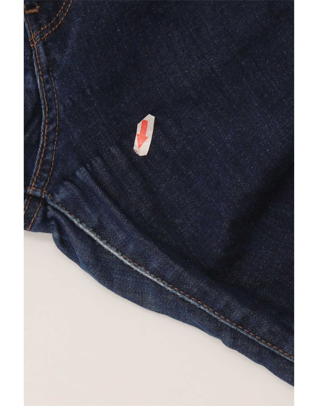 Levi's Womens Slimming Slim Jeans W32 L34 Azul Marinho Algodão