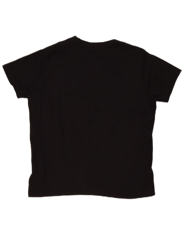 Camiseta gráfica masculina Levi's Top XL algodão preto
