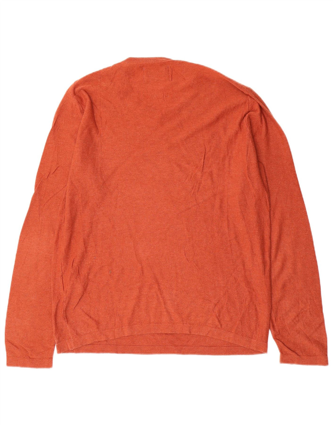 Jack & Jones Top masculino de manga comprida pequeno algodão laranja