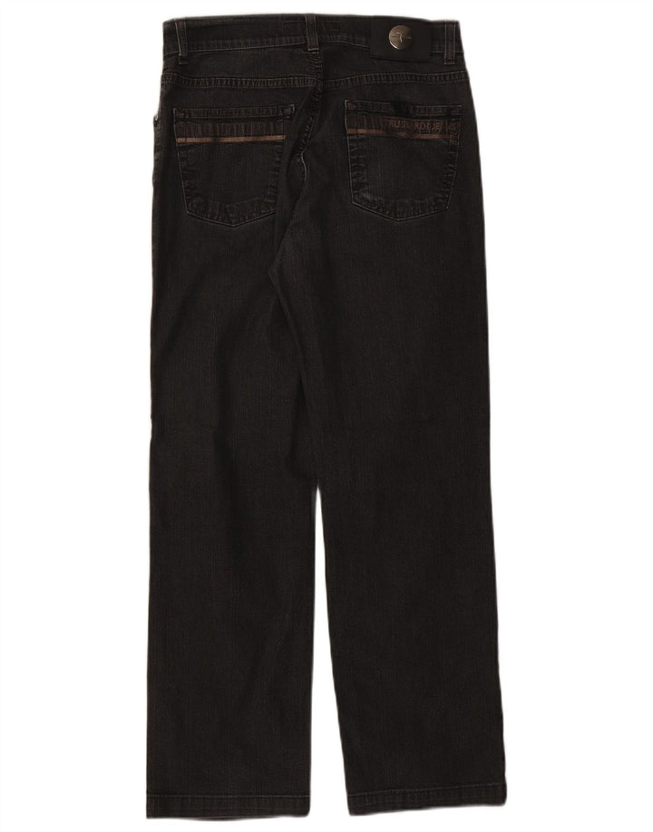 Jeans retos femininos TRUSSARDI W31 L27 cinza