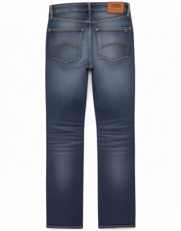 Tommy Hilfiger Mens Ryan Original Fit Straight Jeans W31 L32 Azul Algodão