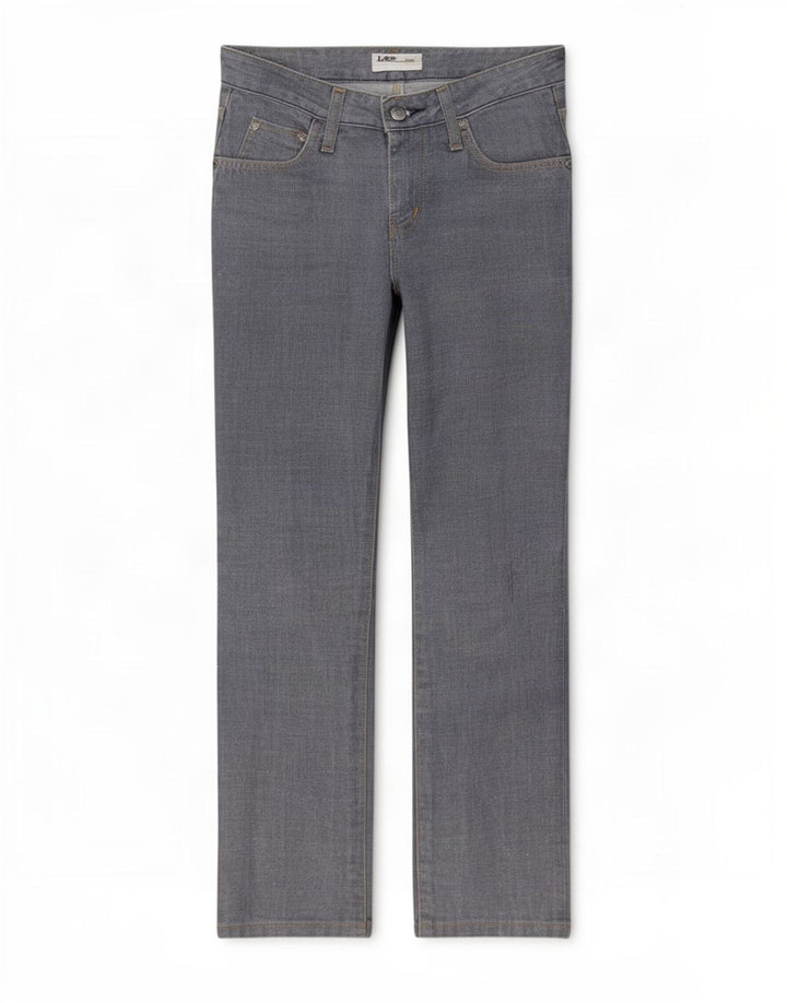 Lee Womens Norma Slim Jeans W27 L27 Azul Algodão