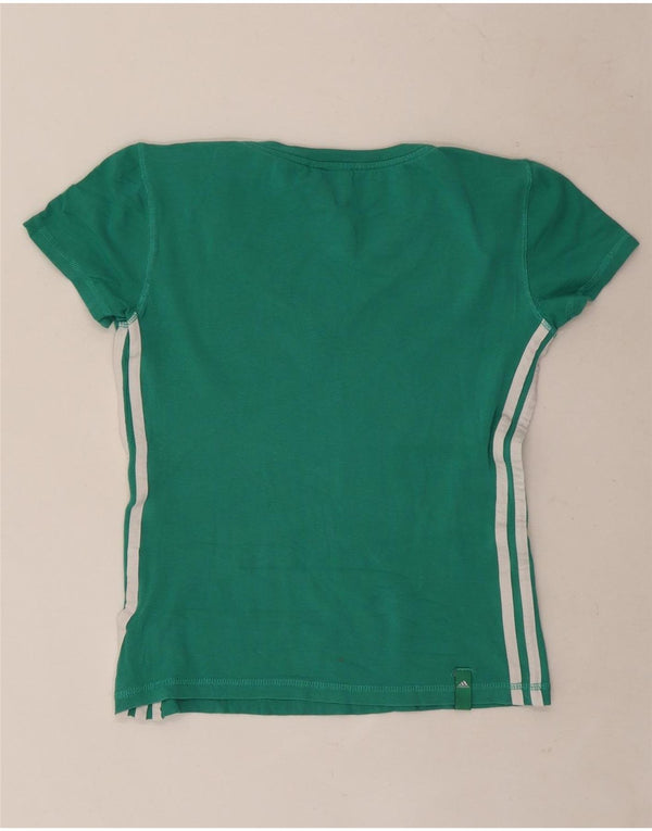 Camiseta Feminina Adidas Top UK 12 Algodão Verde Médio