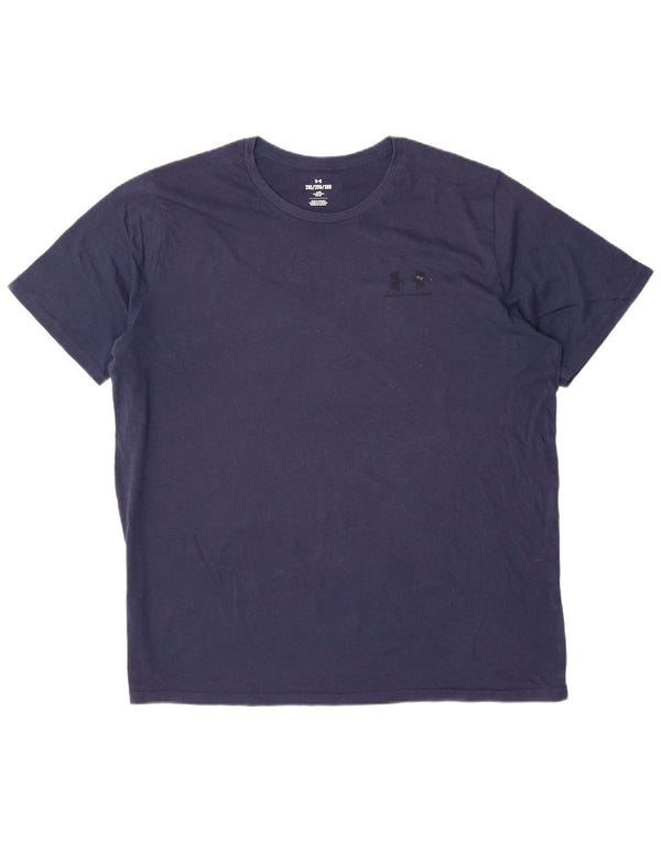 Camiseta masculina Under Armour Top 2XL azul marinho