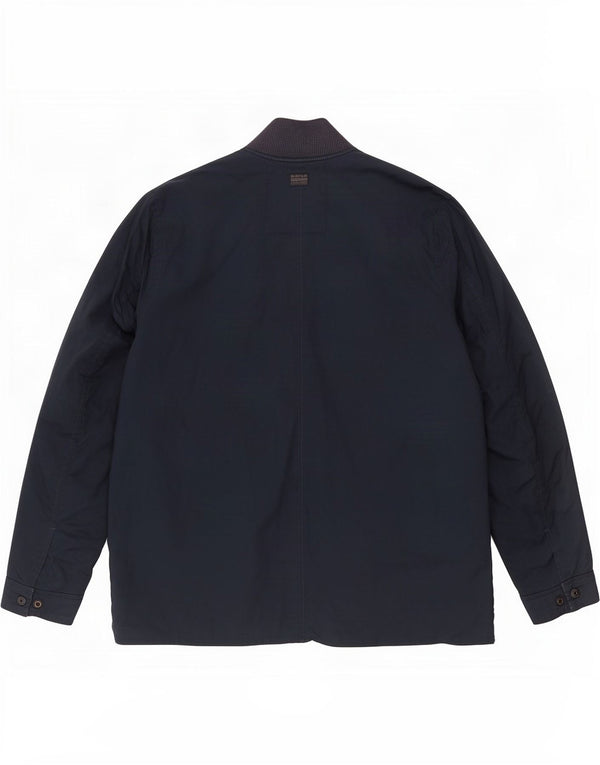 G-Star Mens Utility Jacket UK 42 XL Navy Blue Cotton