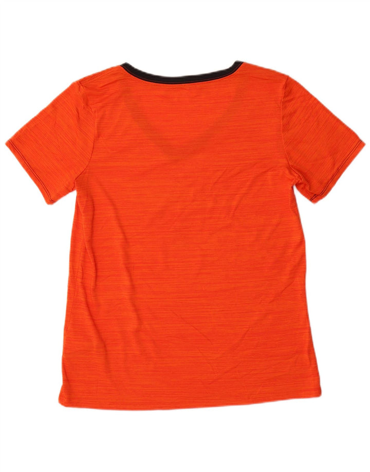 Camiseta feminina Nike Tigers Graphic UK 10 pequena laranja poliéster