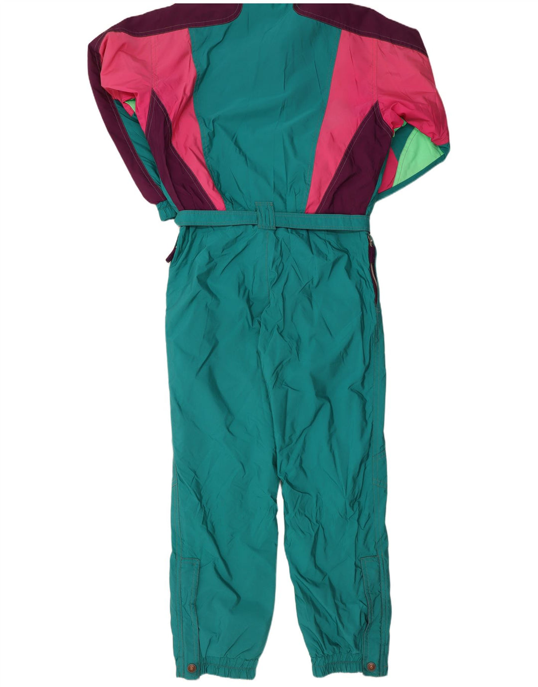 Macacão de esqui masculino COLMAR IT 54 grande verde colorblock poliamida