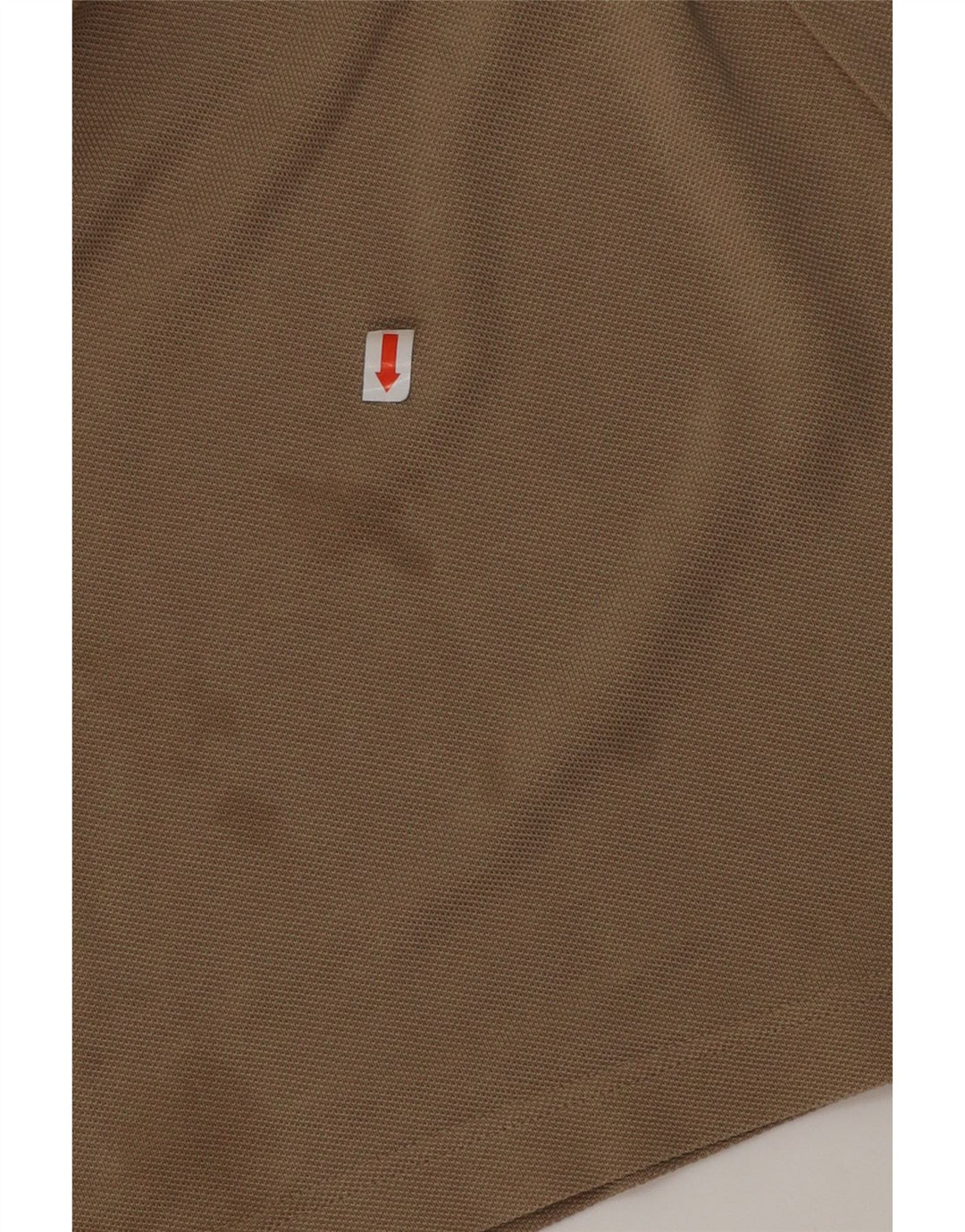 Camisa polo masculina Lacoste Slim Fit tamanho 4 médio algodão marrom