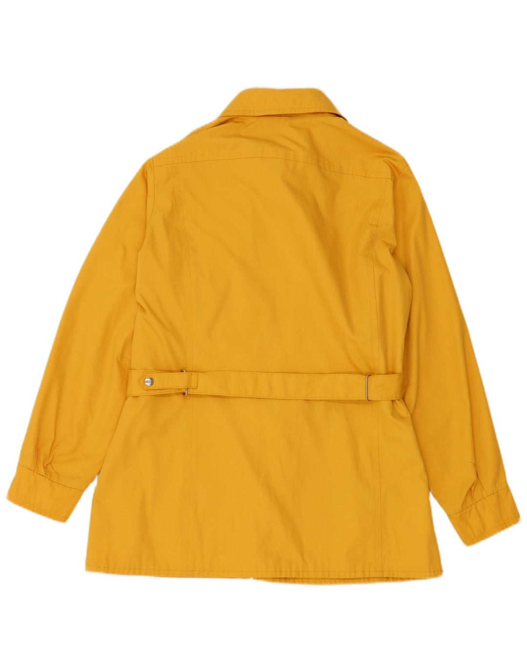 Jaqueta utilitária feminina Bogner UK 12 algodão amarelo médio