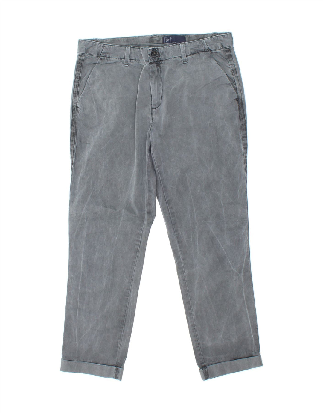 GAP Womens Slim Chino Trousers  US 6 Medium W32 L28 Grey Cotton Vintage Gap and Second-Hand Gap from Messina Hembry 