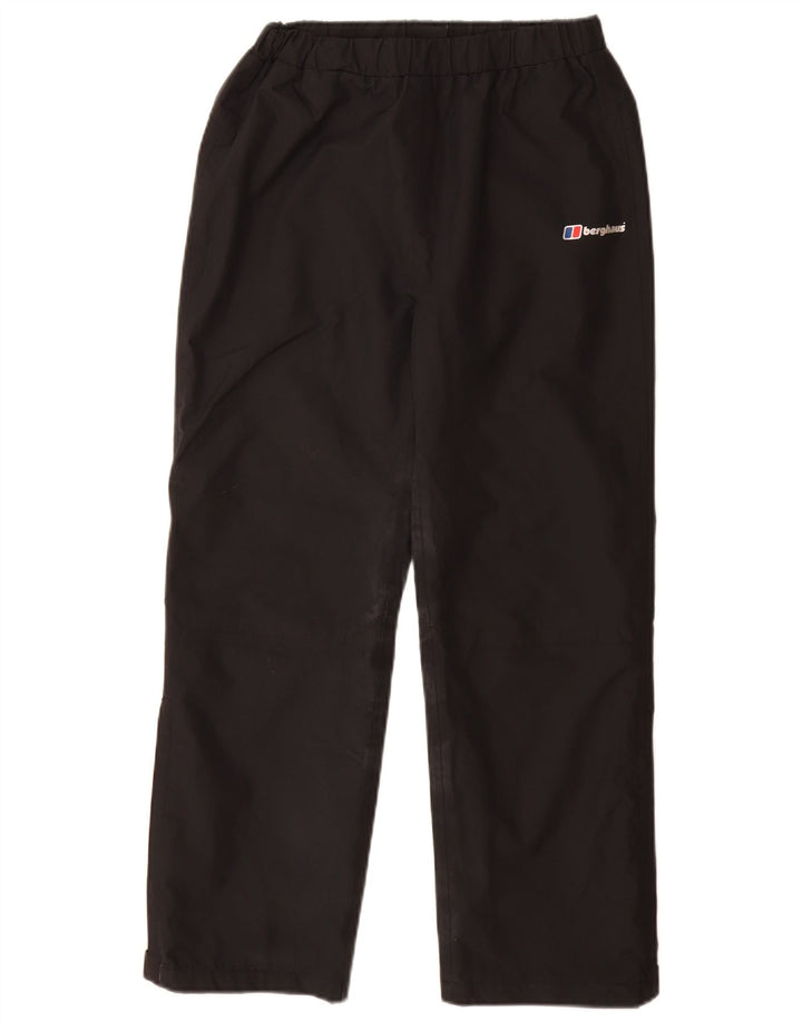 Calças impermeáveis Berghaus Boys 11-12 anos poliéster preto