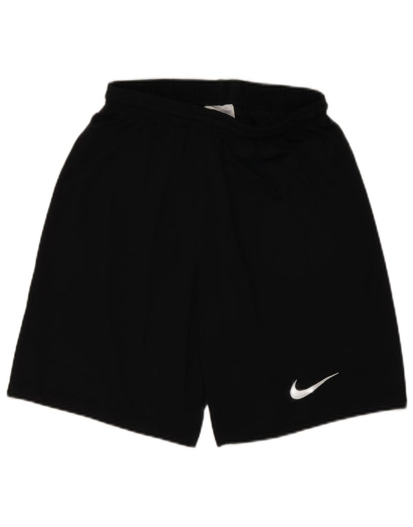 Shorts esportivos masculinos Nike Slim Fit pequenos poliéster preto