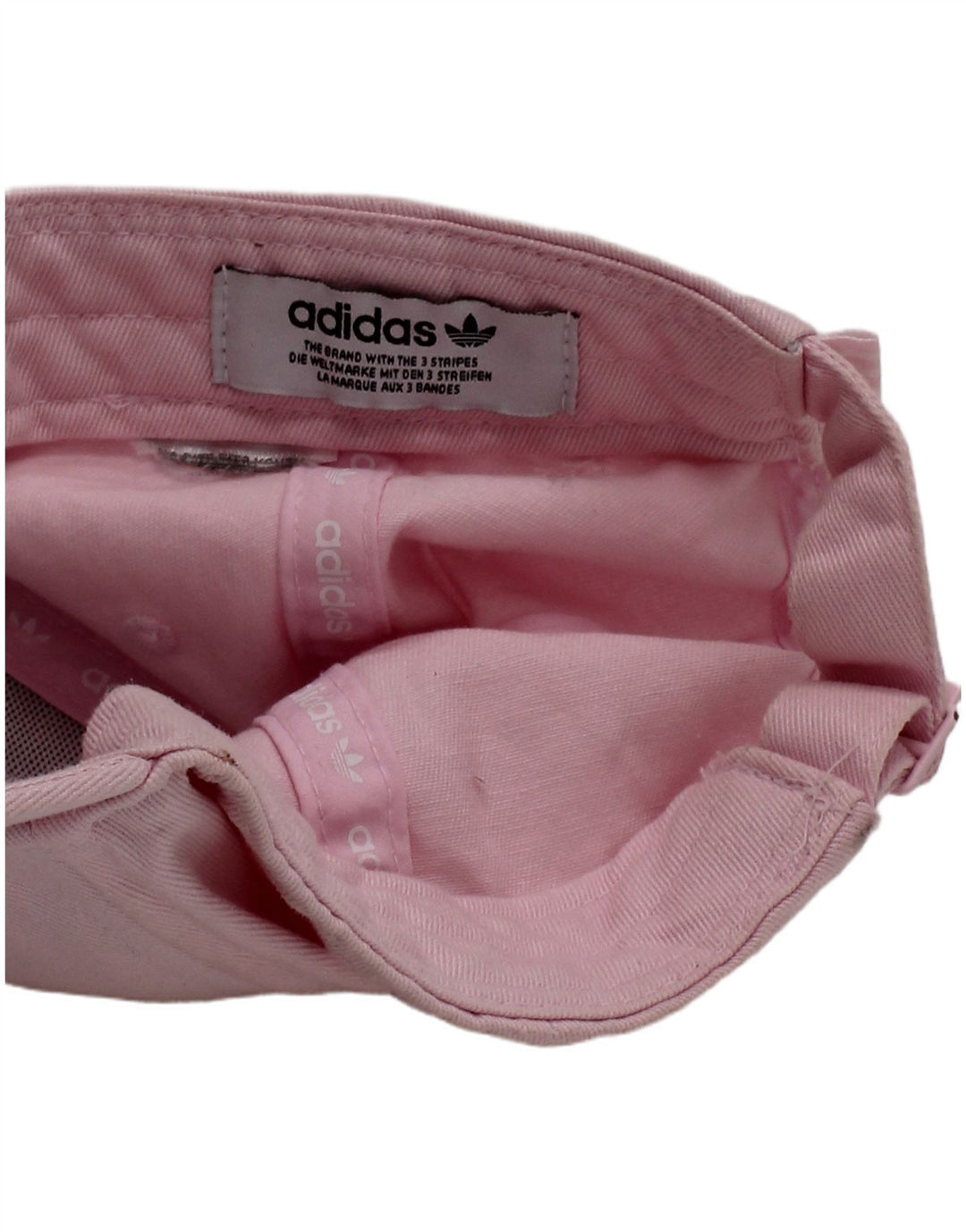 Boné de beisebol gráfico feminino Adidas tamanho único rosa
