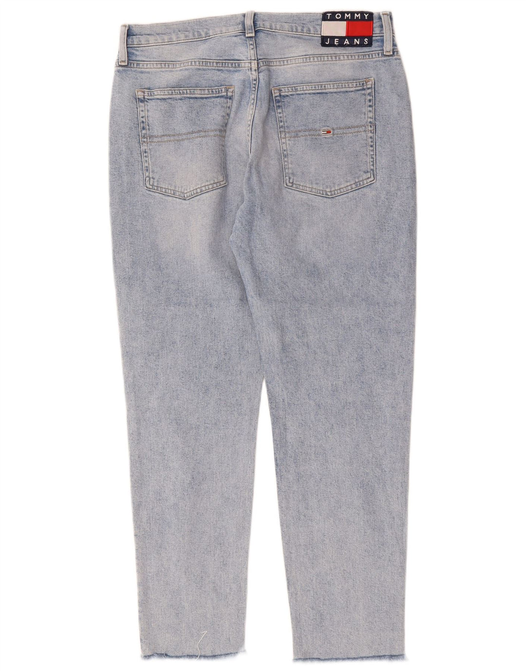 TOMMY HILFIGER Jeans feminino cintura alta slim W31 L28 algodão azul