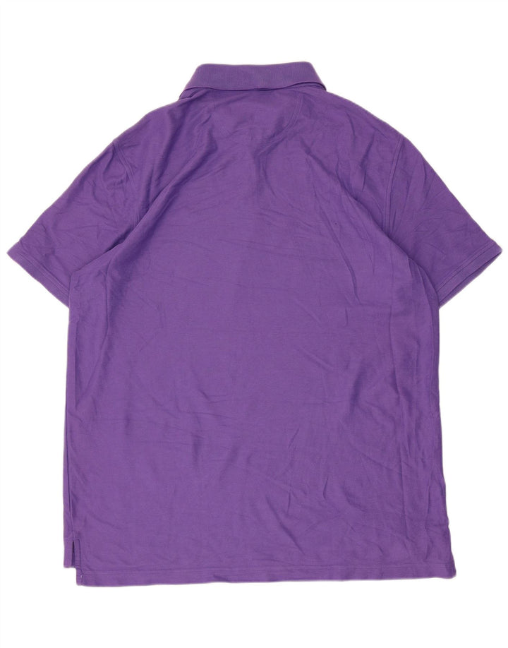 Camisa polo masculina IZOD XL algodão roxo