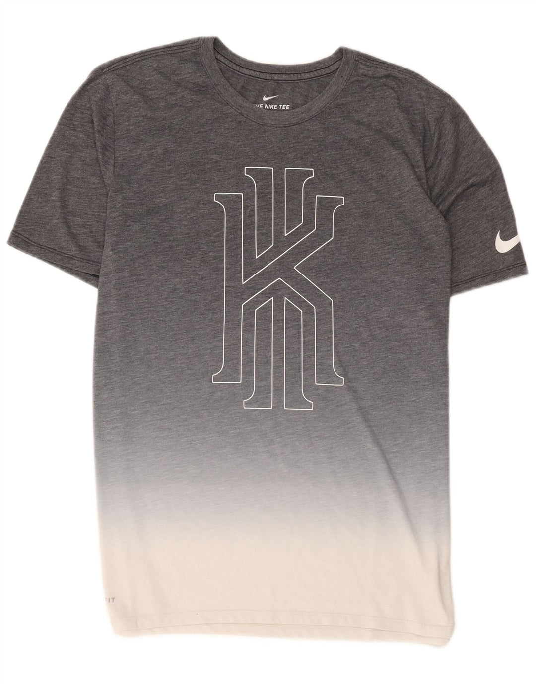 Camiseta Nike Masculina Graphic Top Grande Cinza Tie Dye