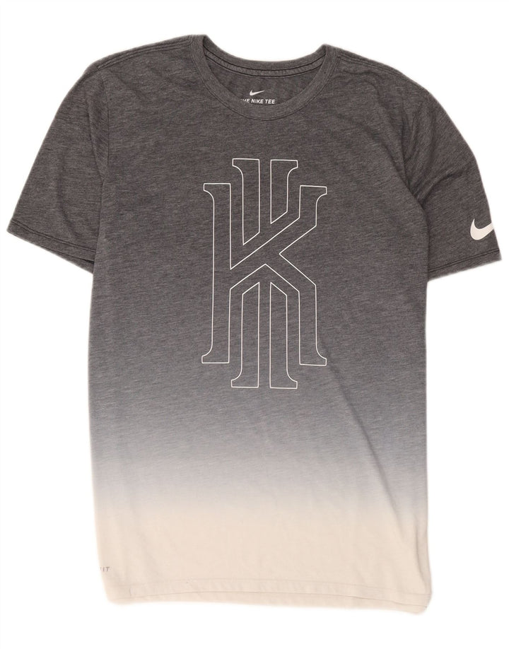Camiseta Nike Masculina Graphic Top Grande Cinza Tie Dye