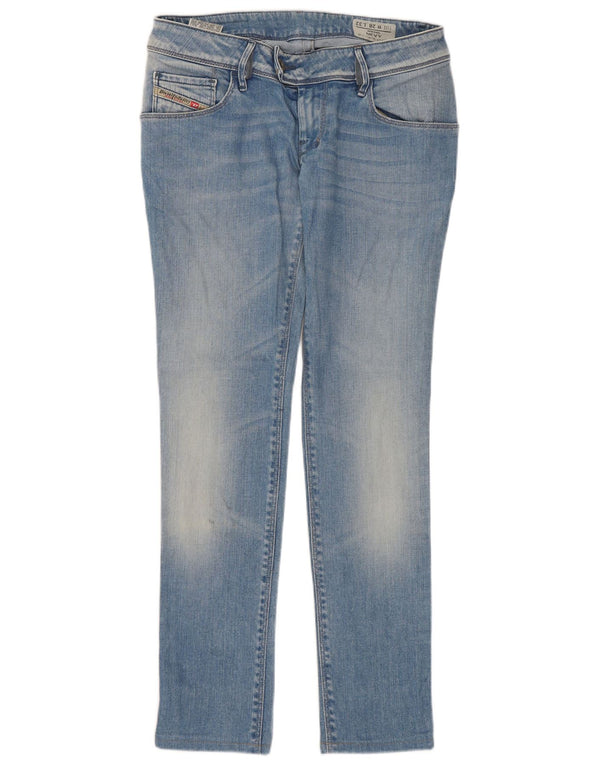 Diesel Feminino Nevy Jeans Skinny W28 L28 Azul Algodão