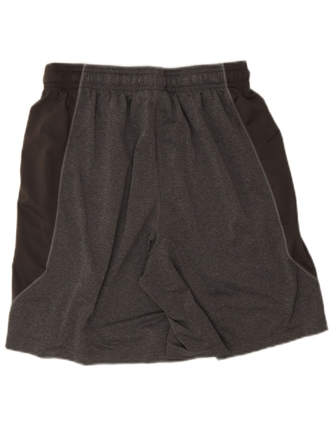 Shorts esportivos masculinos Under Armour médio cinza colorblock