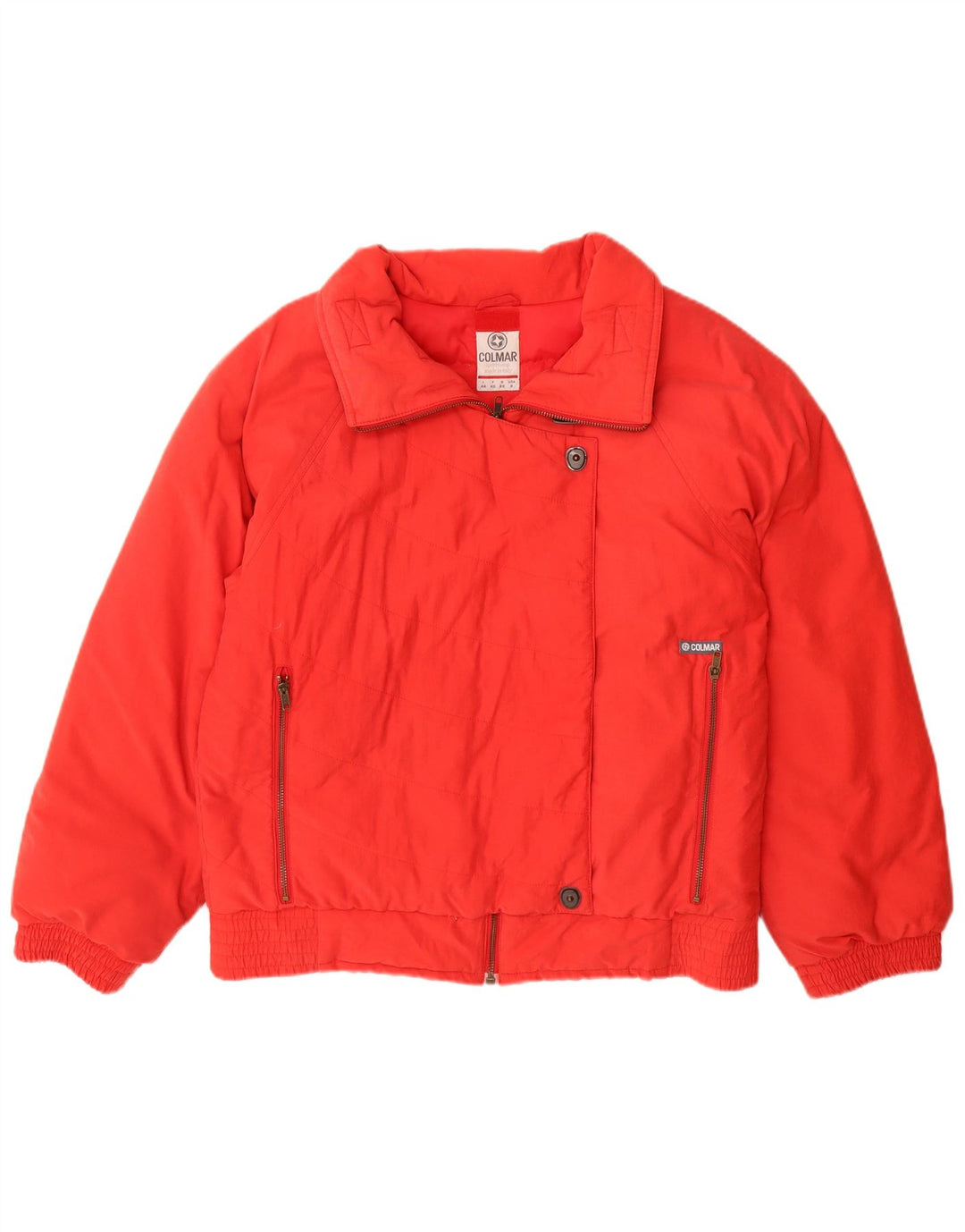 Jaqueta de esqui feminina Colmar IT 44 algodão vermelho médio