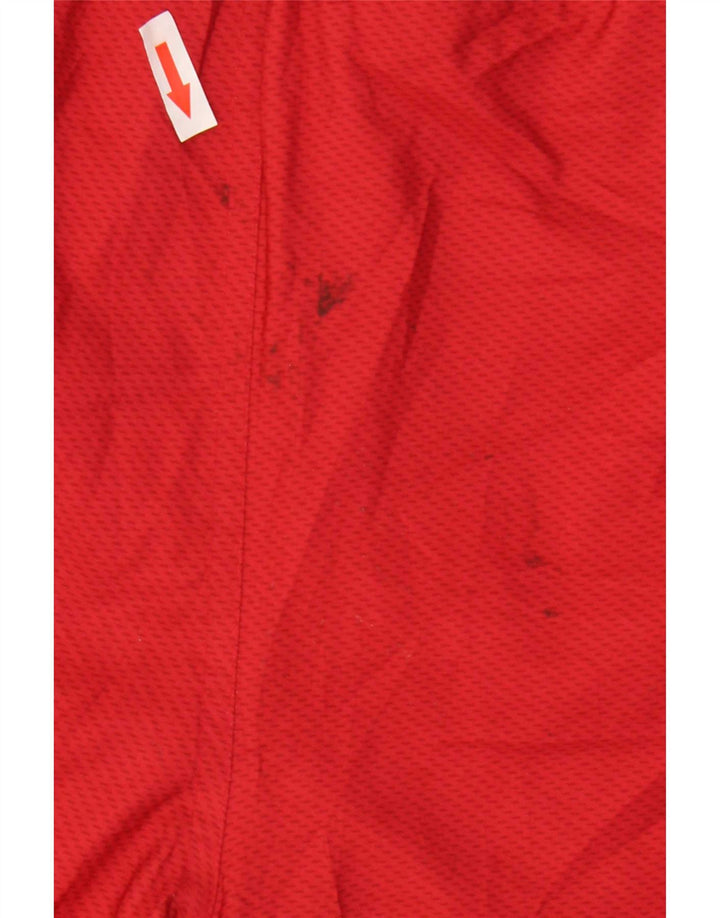 Shorts de natação masculinos Nike Graphic médio vermelho colorblock poliéster