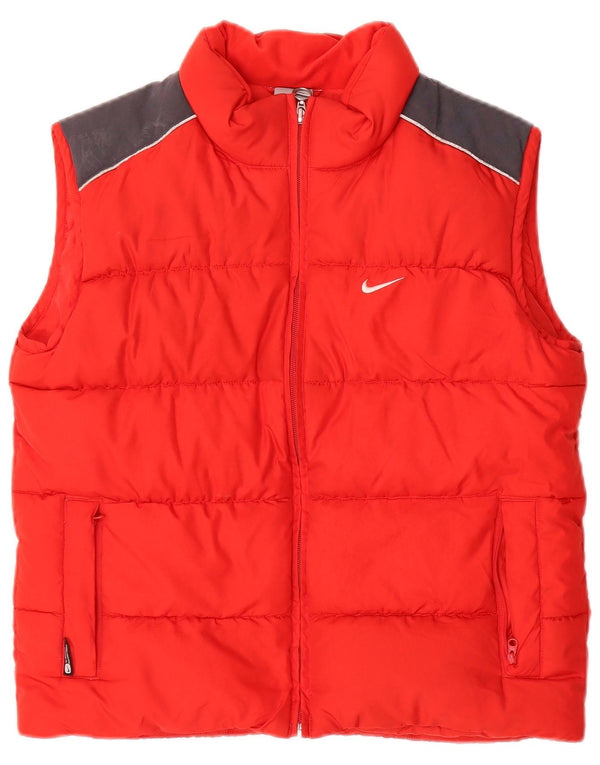 Colete Nike Boys Graphic acolchoado 10-11 anos médio vermelho colorblock poliéster