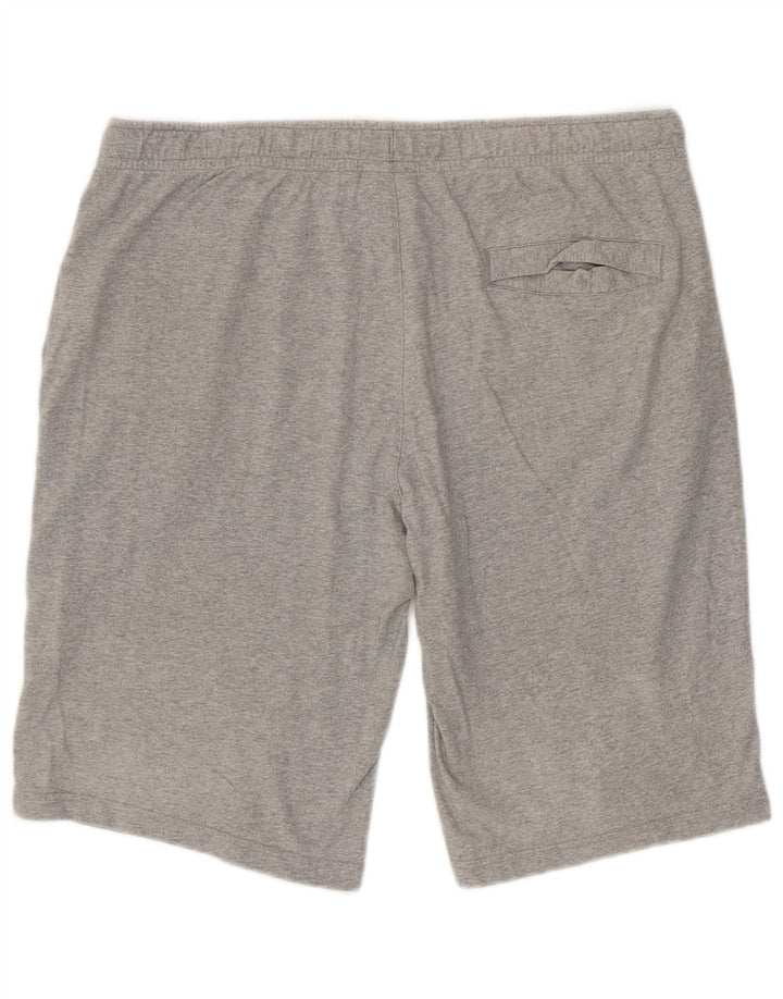 Shorts esportivos masculinos Nike XL cinza algodão