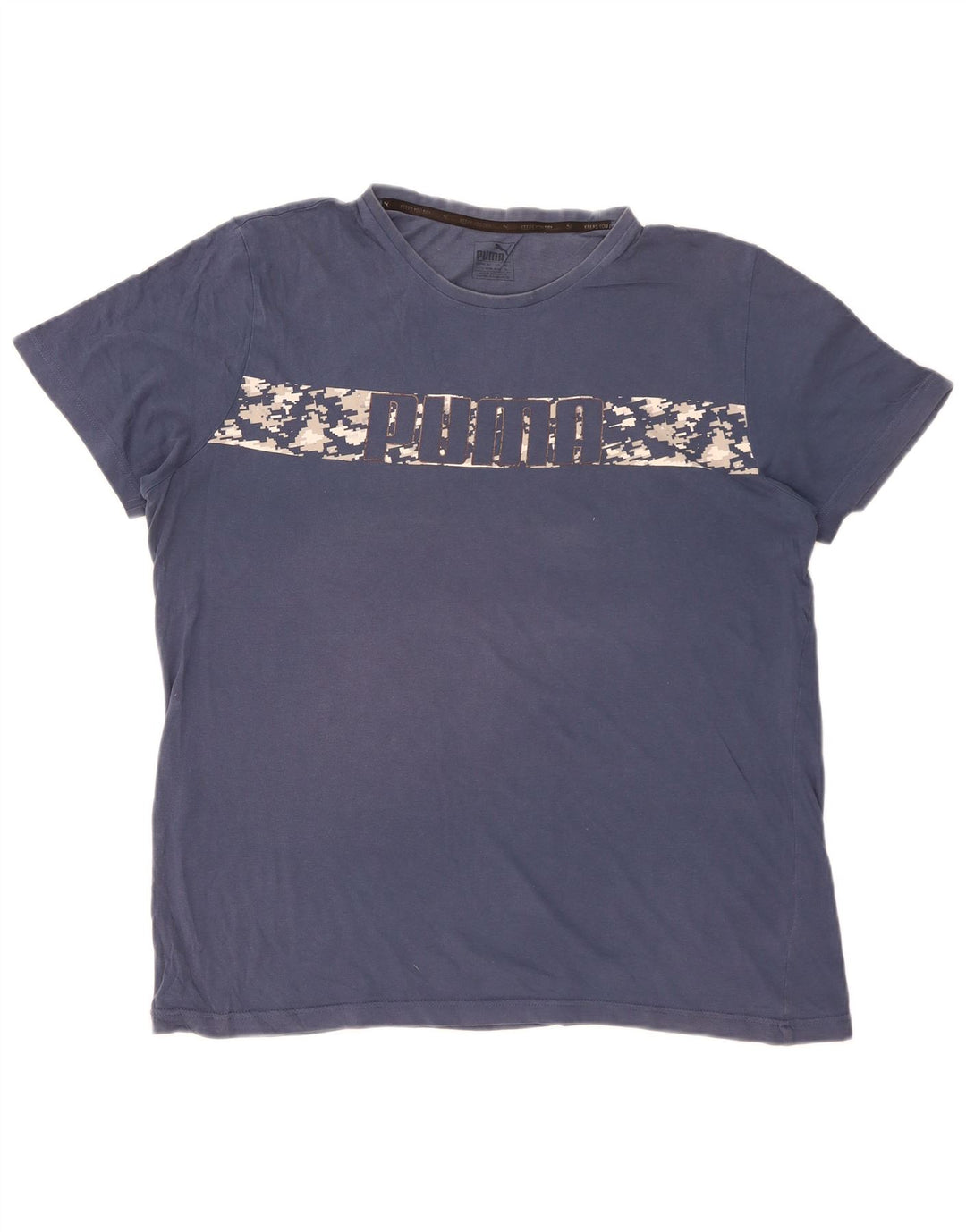 Puma Camiseta Masculina Graphic Top XL Azul Marinho