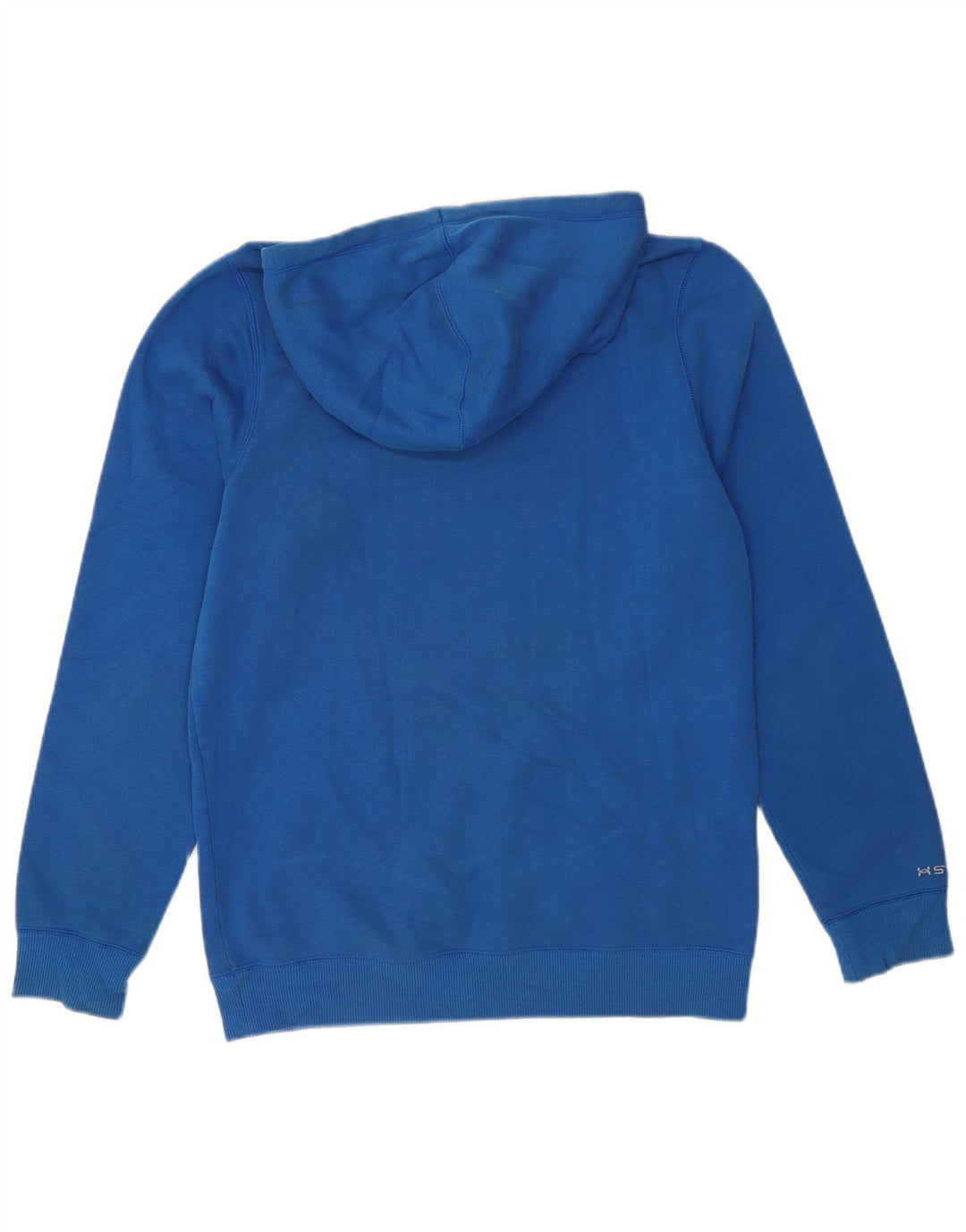 Under Armour masculino gráfico moletom com capuz pequeno algodão azul