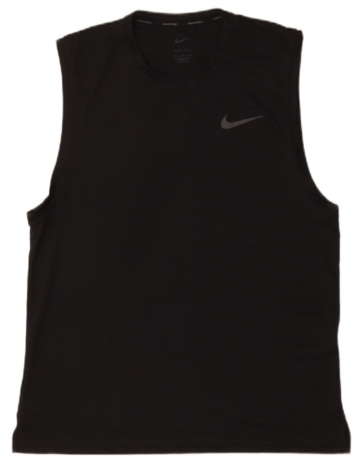Colete Nike Masculino Dri Fit Top Médio Poliéster Preto