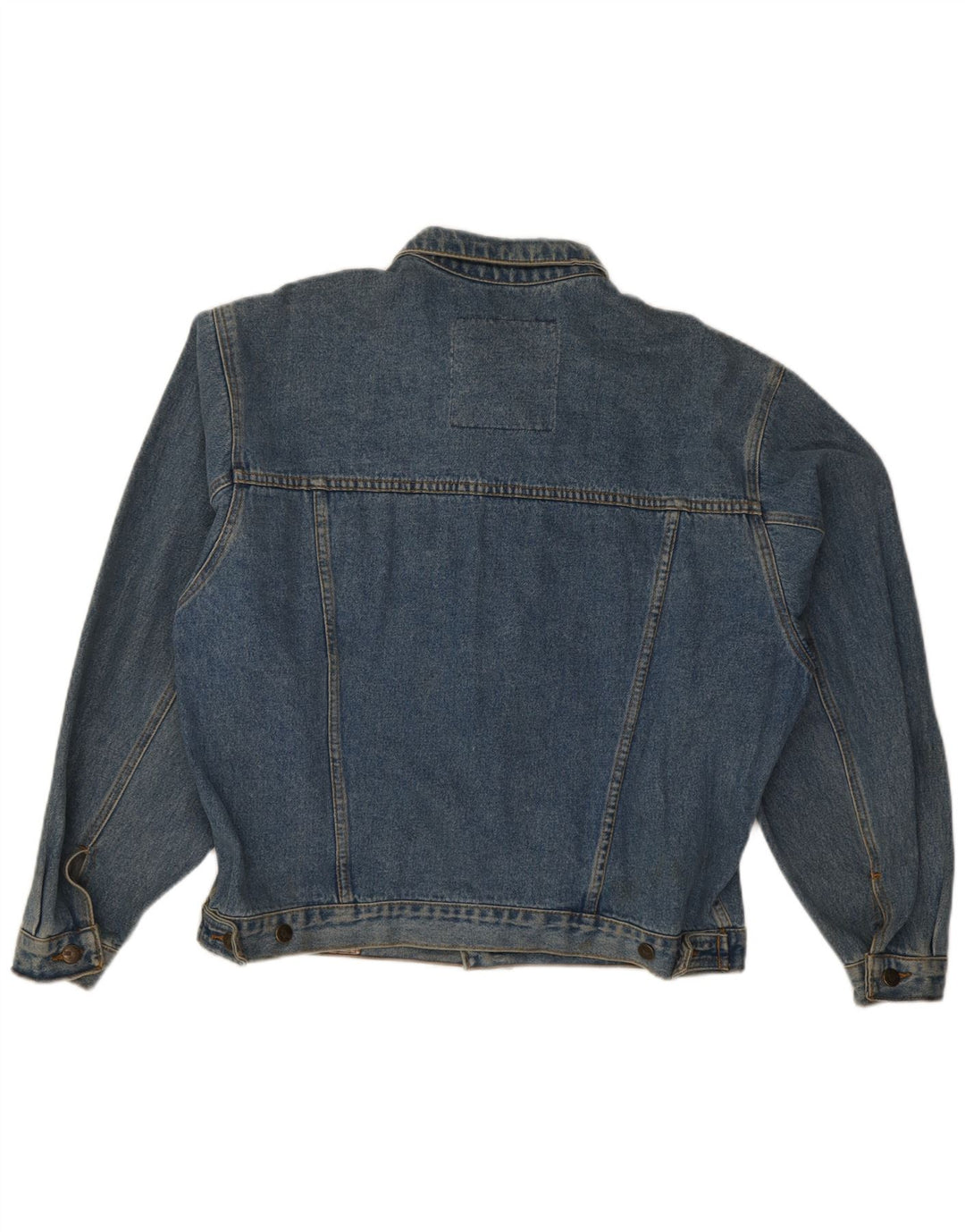 Jaqueta jeans masculina vintage IT 52/54 grande algodão azul