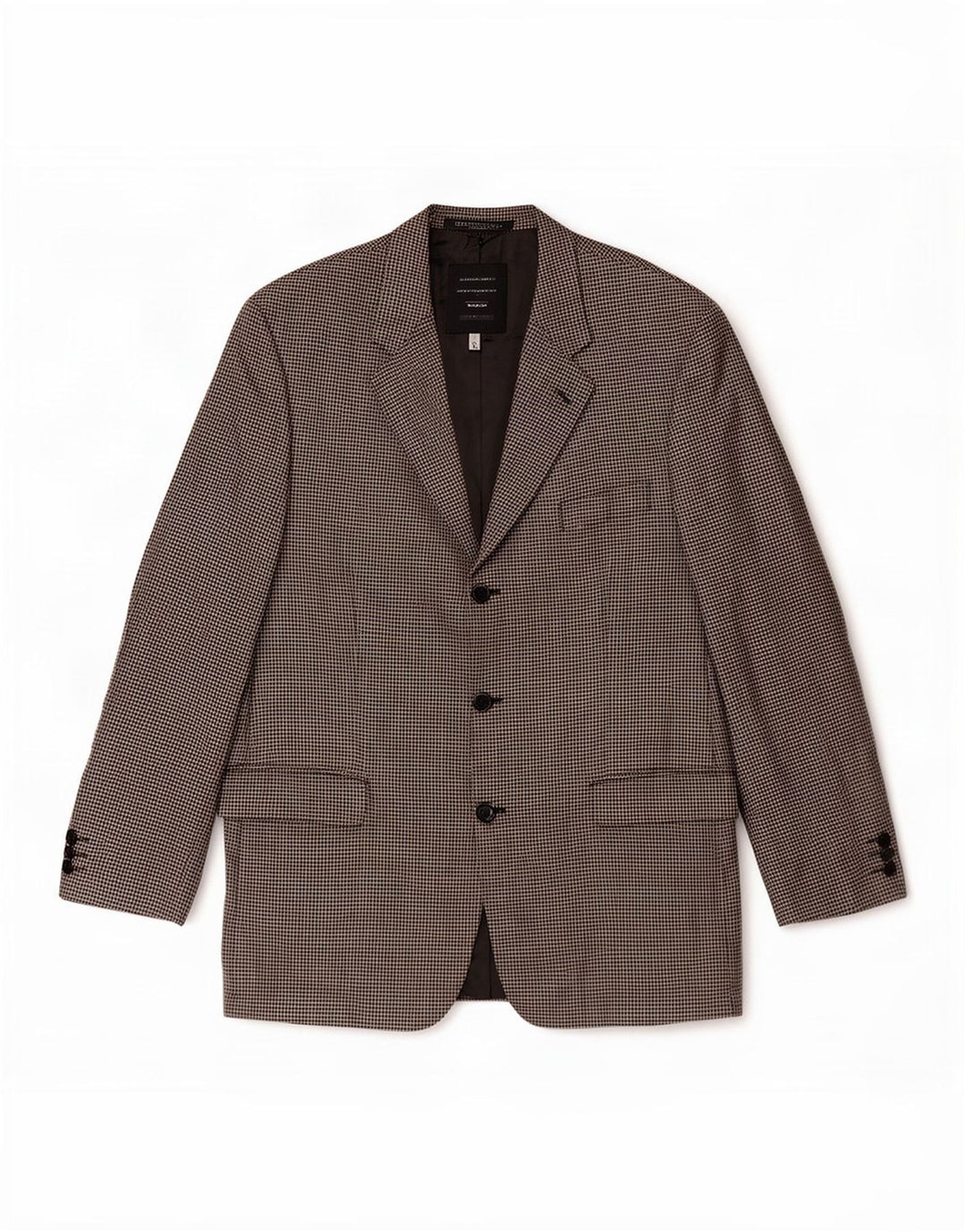 Jaqueta Marks & Spencer masculina St. Michael Blazer Reino Unido 42 grande xadrez cinza
