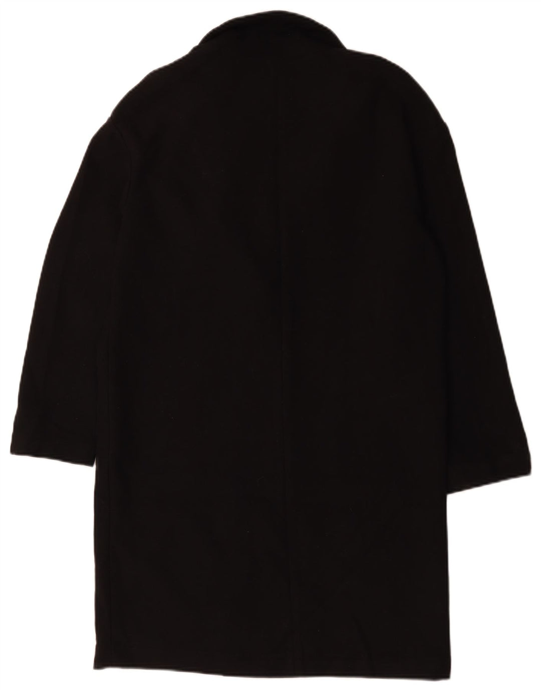 Sobretudo oversized feminino Topshop UK 10 poliéster preto pequeno