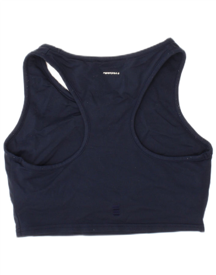 Sutiã esportivo feminino Fila Top médio azul marinho esportivo