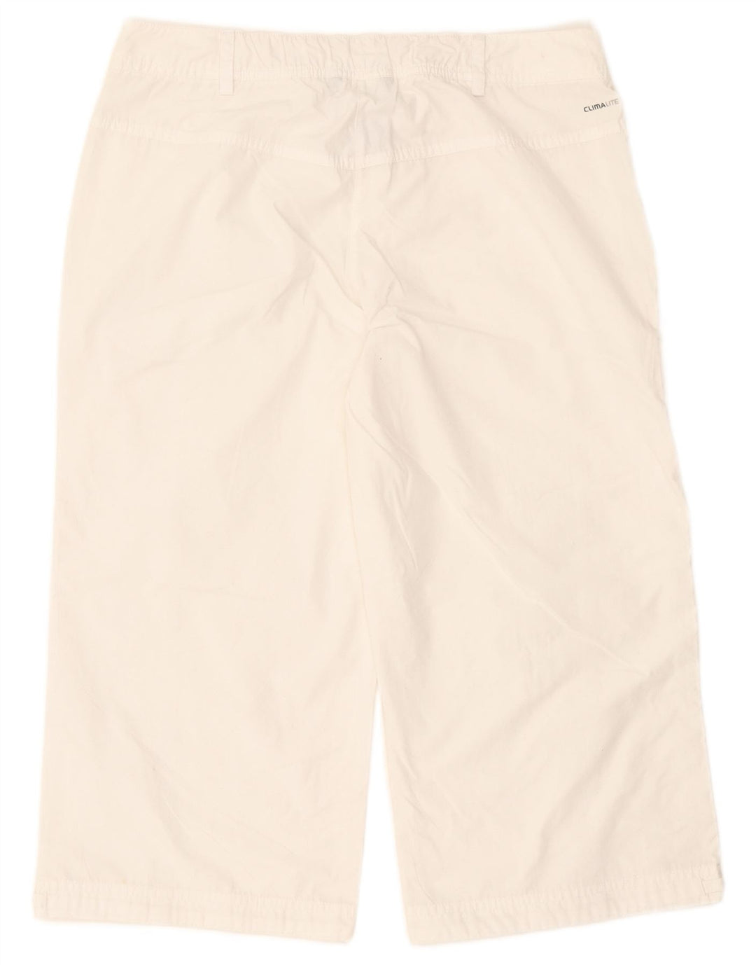 Adidas Womens Clima 365 Capri Calças UK 12 Médio W30 L20 Branco