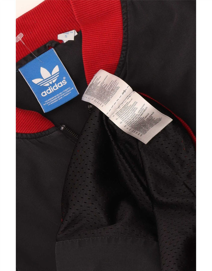 Adidas Mens Treino Top Jaqueta Pequena Cinza Colorblock Poliéster