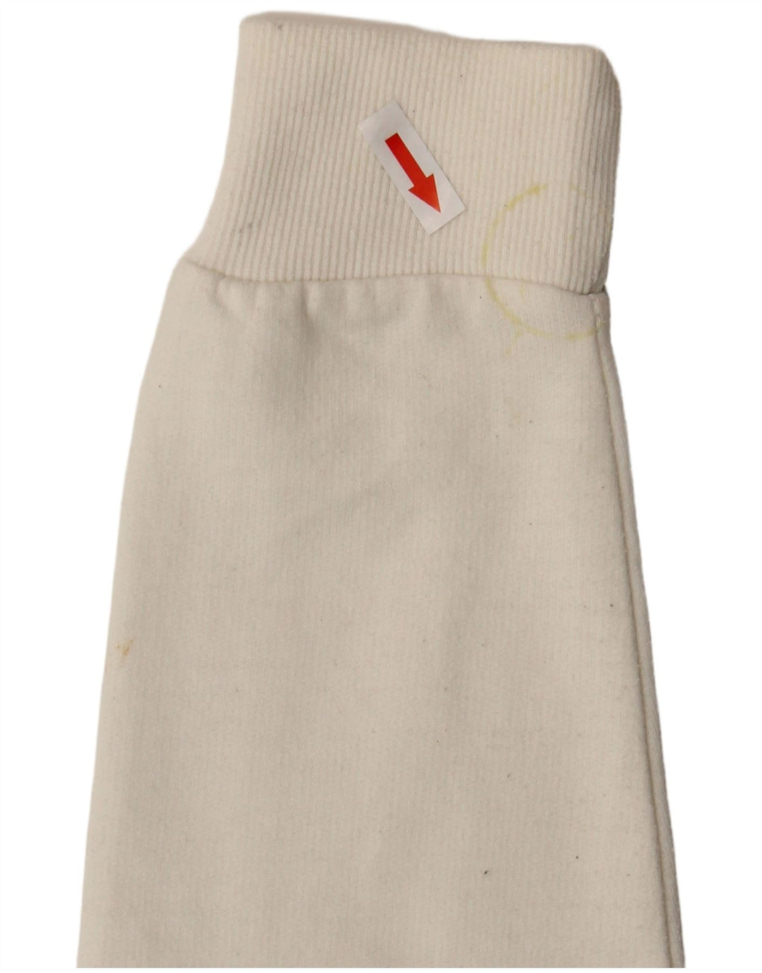 Suéter gráfico feminino Avirex UK 14 algodão branco médio