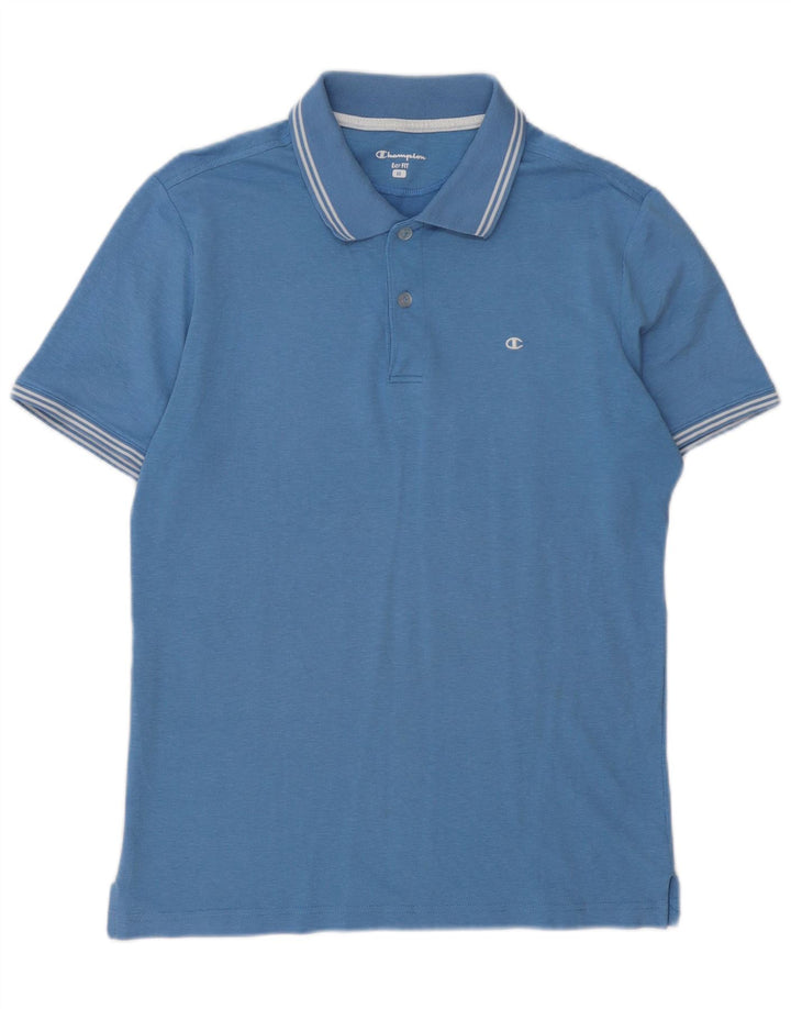 Camisa polo masculina Champion Easy Fit azul médio