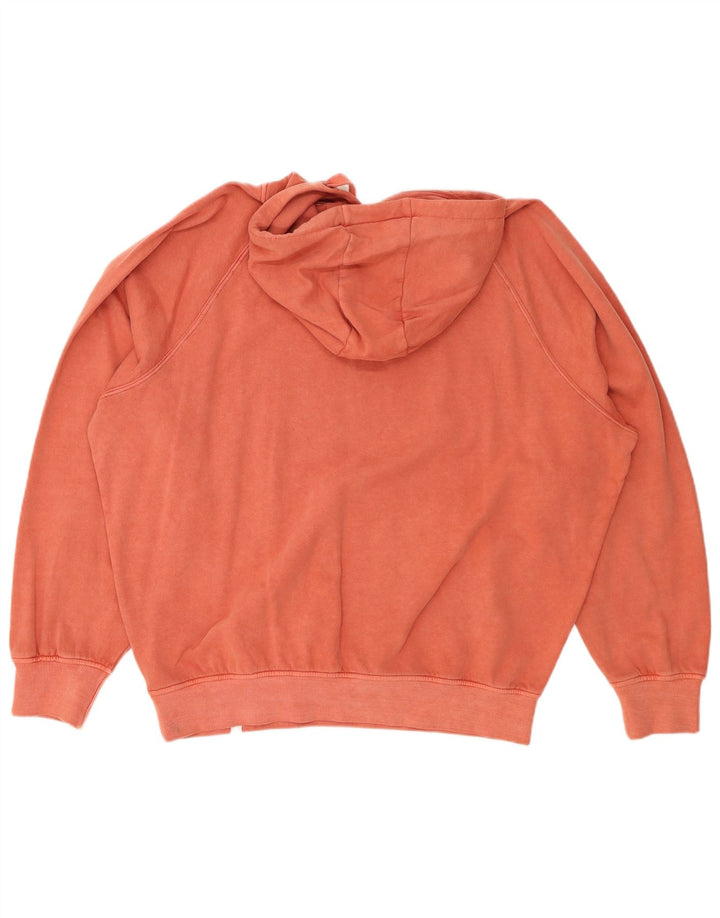 ANIMAL feminino gráfico oversized moletom com capuz Reino Unido 14 grande algodão rosa