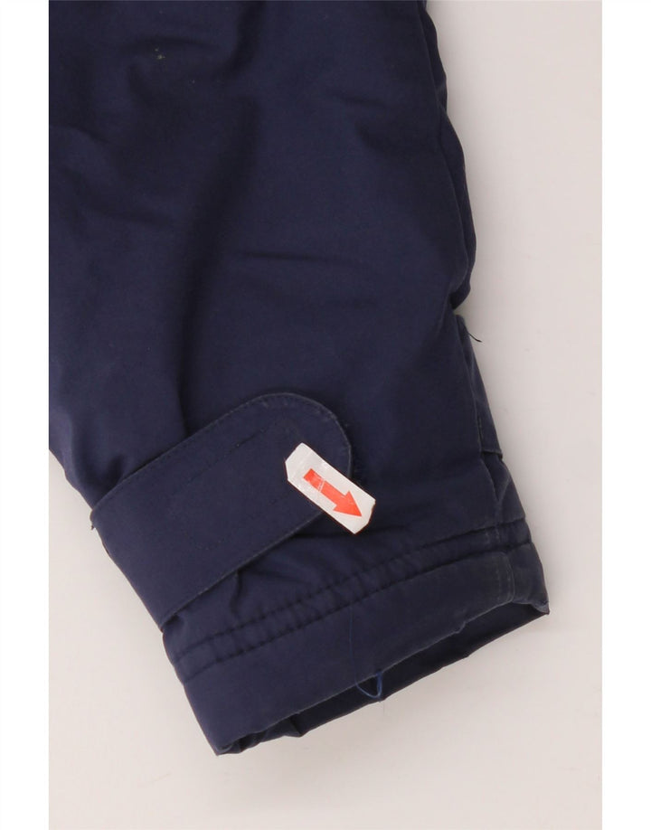 Jaqueta corta-vento Nike Boys 10-11 anos médio azul marinho poliéster