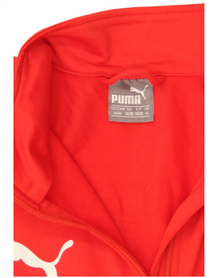 Puma Masculino AC Milan Graphic Tracksuit Top Jaqueta Médio Vermelho