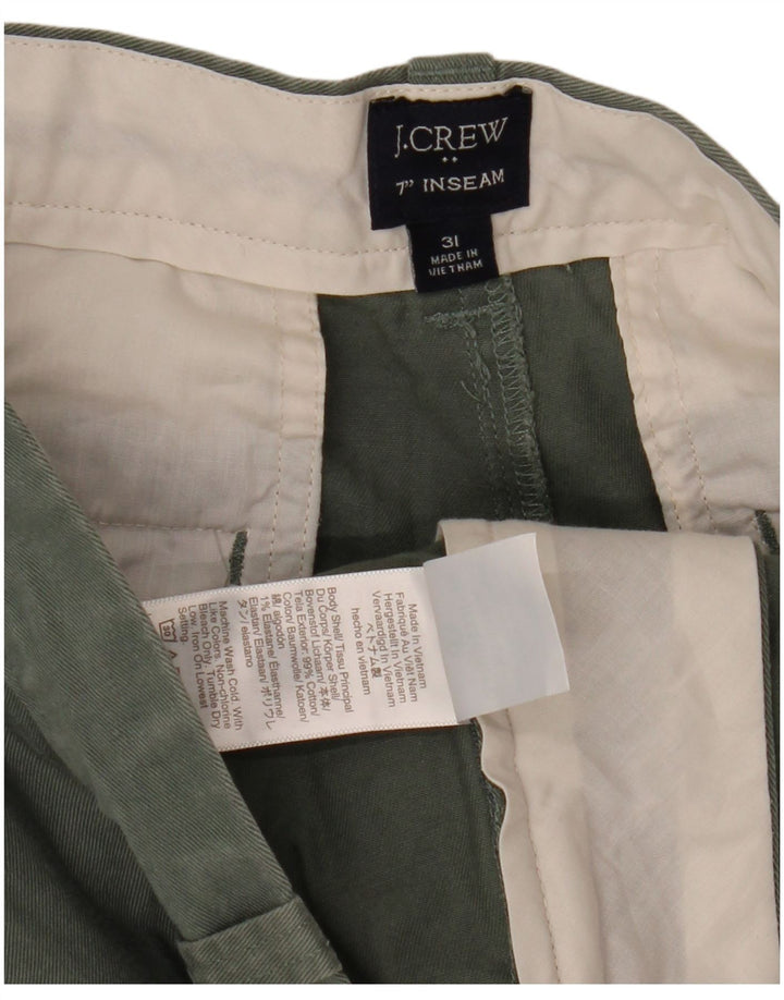 Shorts Chino Masculino J. Crew W31 Algodão Cáqui Médio