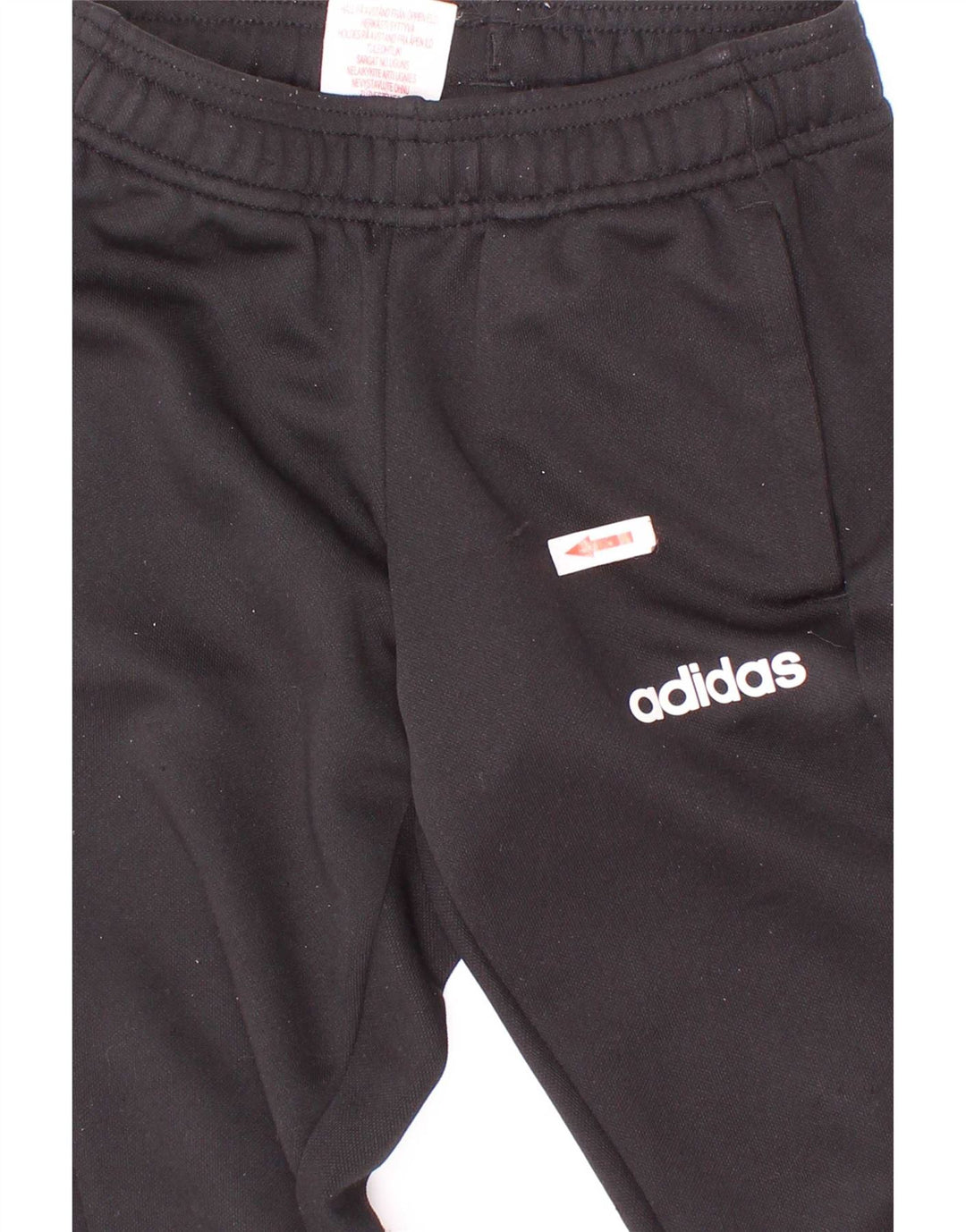 Calças de treino Adidas Boys Climalite 3-4 anos preto poliéster