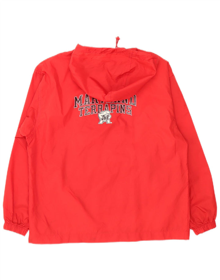 Jaqueta de chuva com capuz para meninas Champion 11-12 anos grande nylon vermelho