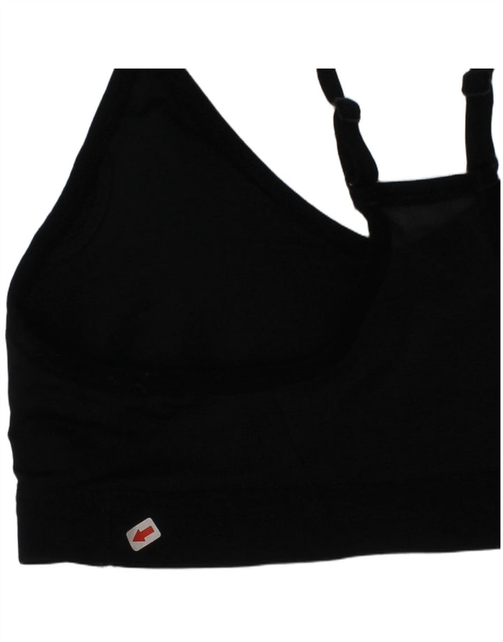 Sutiã esportivo Nike feminino Dri Fit Top médio preto esportivo