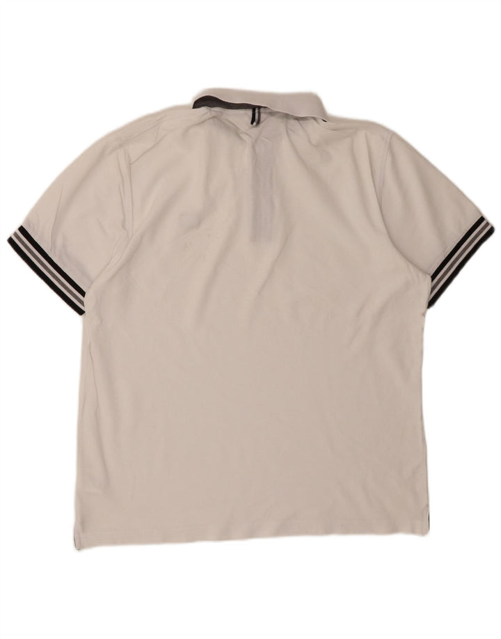 Camisa polo masculina SUN68 2XL algodão branco