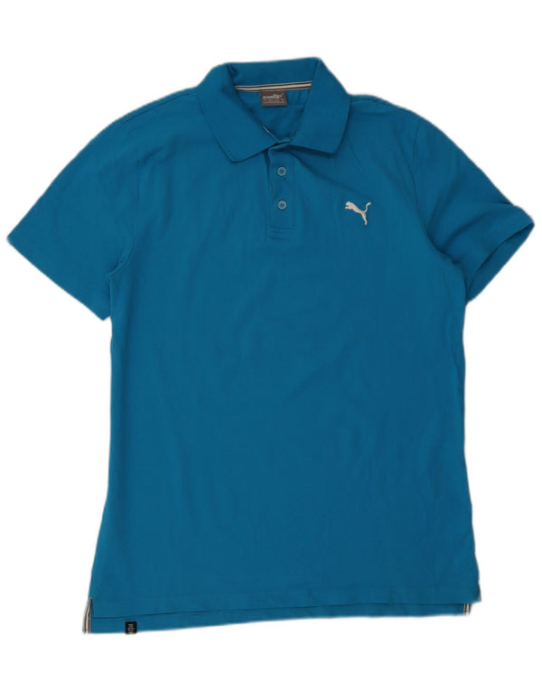 Camisa polo masculina Puma grande azul