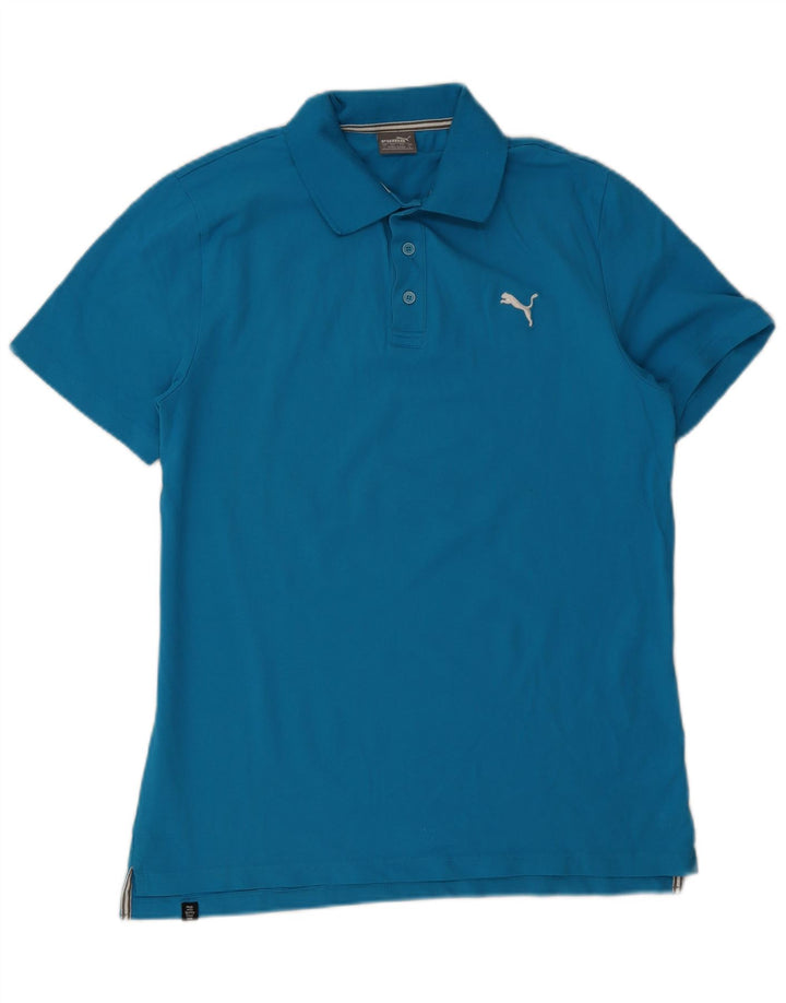 Camisa polo masculina Puma grande azul
