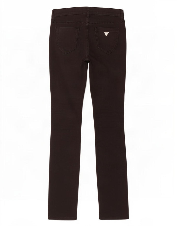 Guess Jeans Slim Feminino W26 L33 Algodão Preto