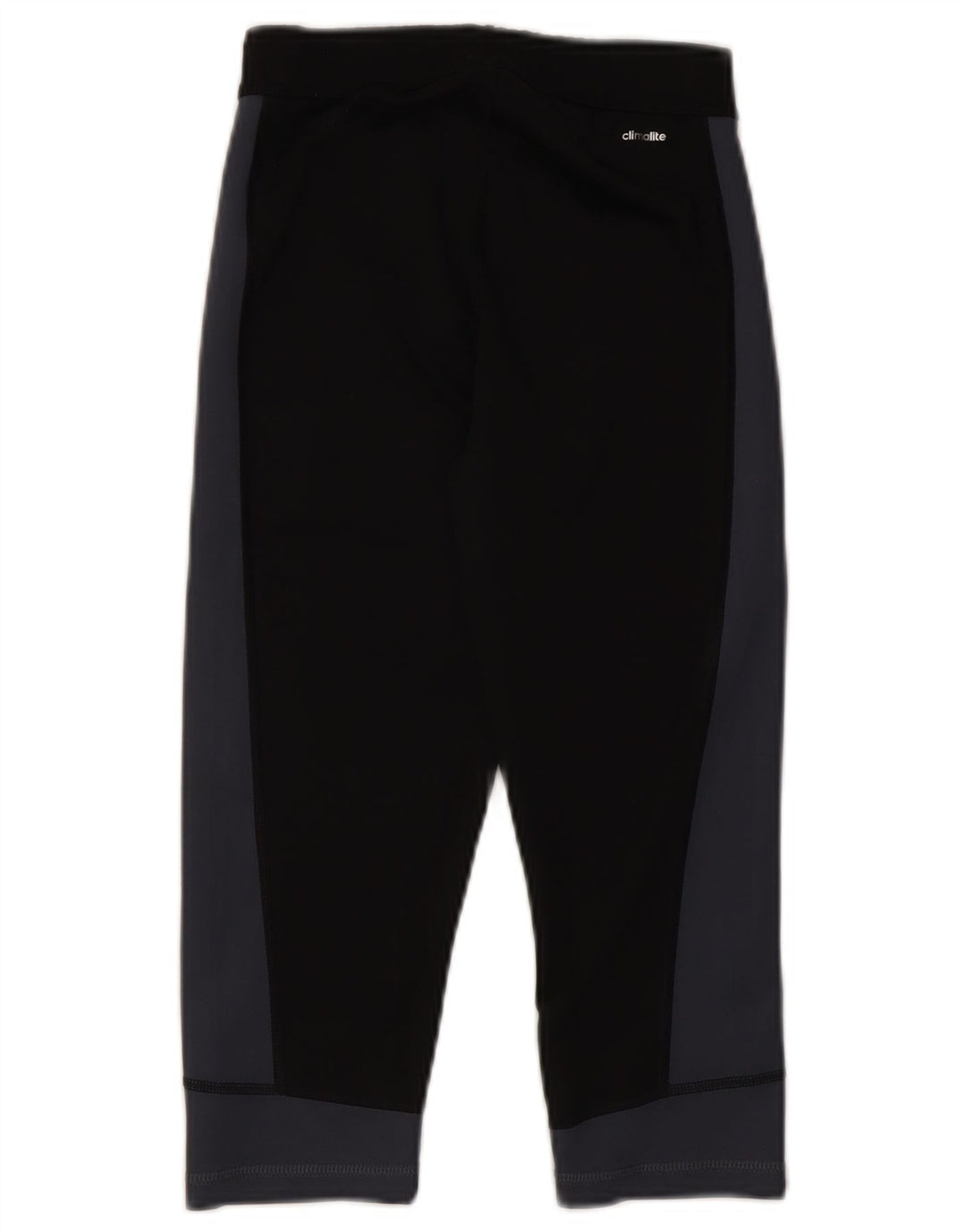 Adidas Womens Capri Leggings UK 8/10 Pequeno Preto Colorblock Poliéster